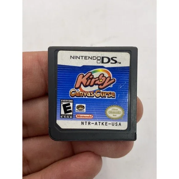 Kirby: Canvas Curse (Nintendo DS, 2005) Cartridge Only, Tested Works Authentic!